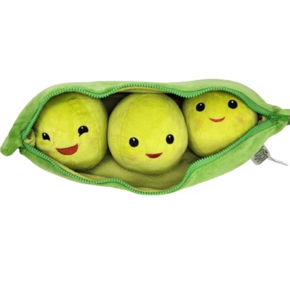 Disney Other - 18" DISNEY STORE TOY STORY 3 GREEN PEAS IN A POD STUFFED ANIMAL PLUSH PIXAR